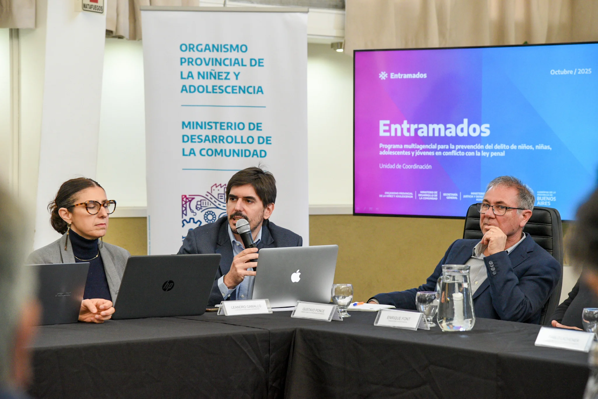 Entramados en la Comisión Interministerial para los Derechos del Niño